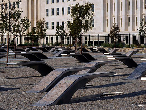 Pentagon Memorial -W