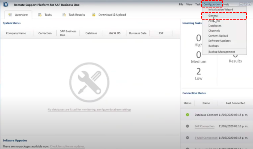 ¿Cómo configurar el RSP de SAP Business One para respaldos automáticos?