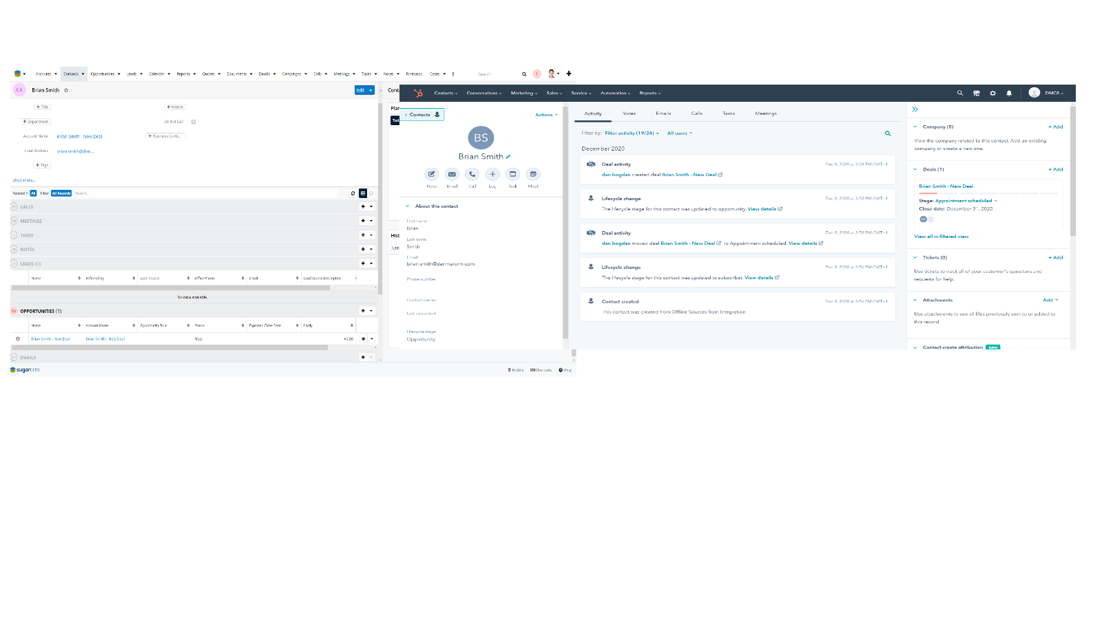 SugarCRM Integration by Danmar HubSpot Integration Connect Them Today