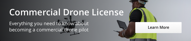 Licencia comercial de drones - CTA de escritorio