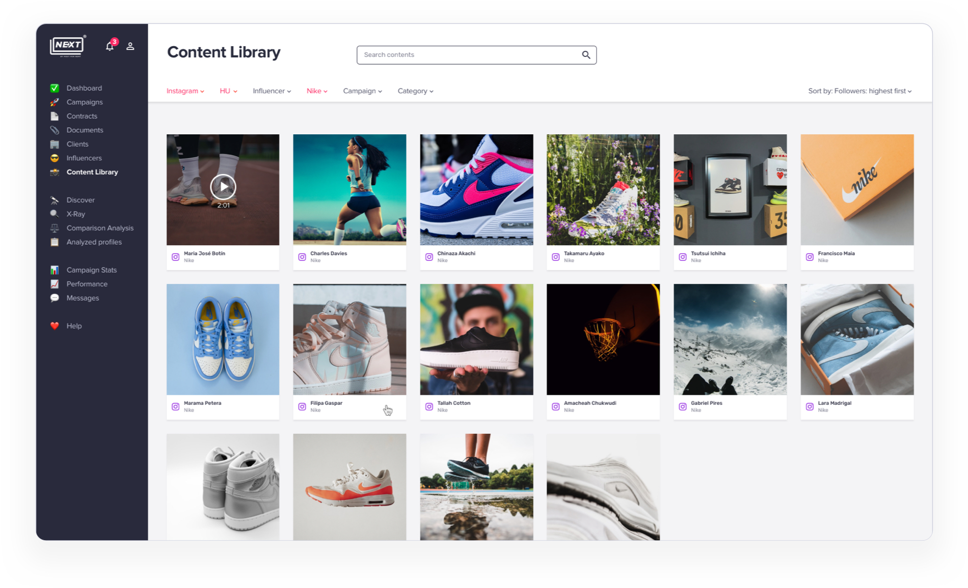 NEXTContentLibrary
