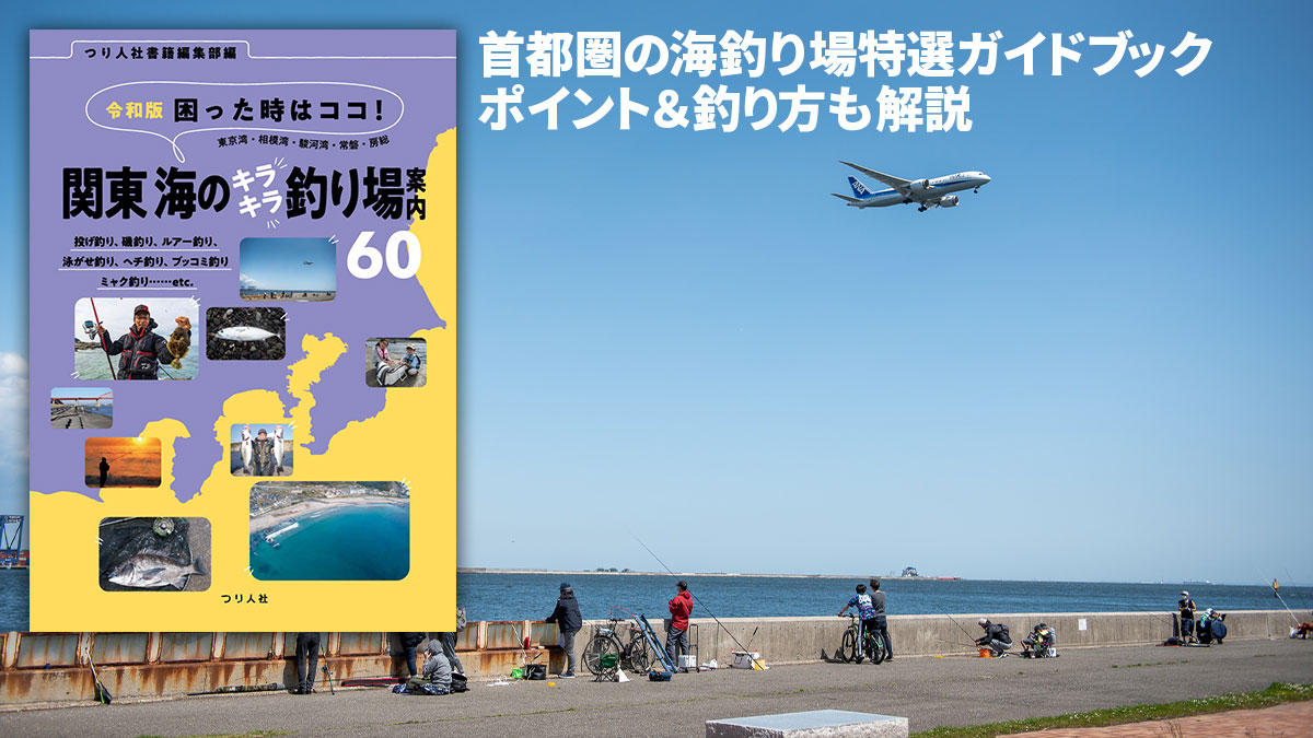 令和版 困った時はココ 関東 海のキラキラ釣り場案内60 7月下旬発売 月刊つり人ブログ