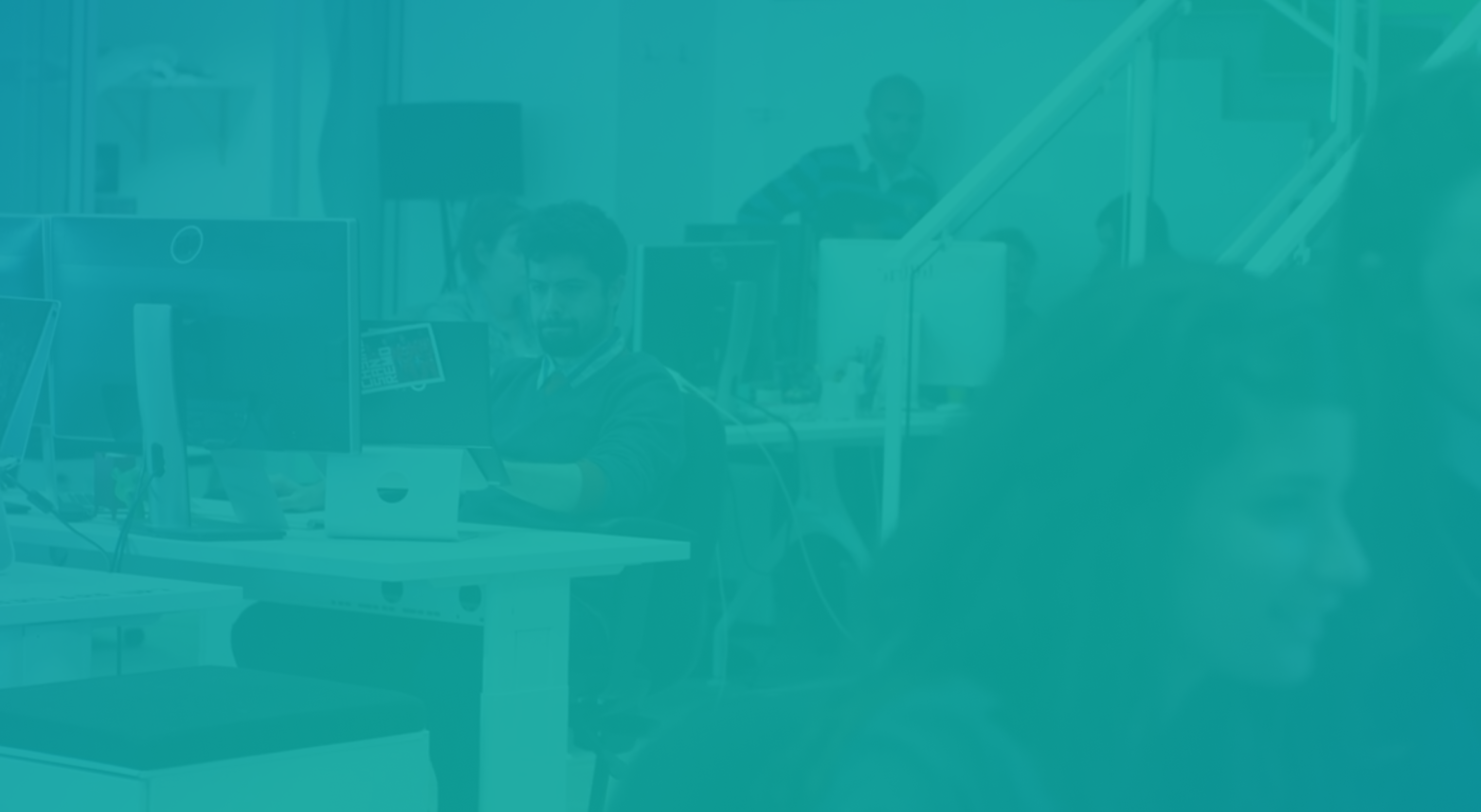 Team Working in Open Office