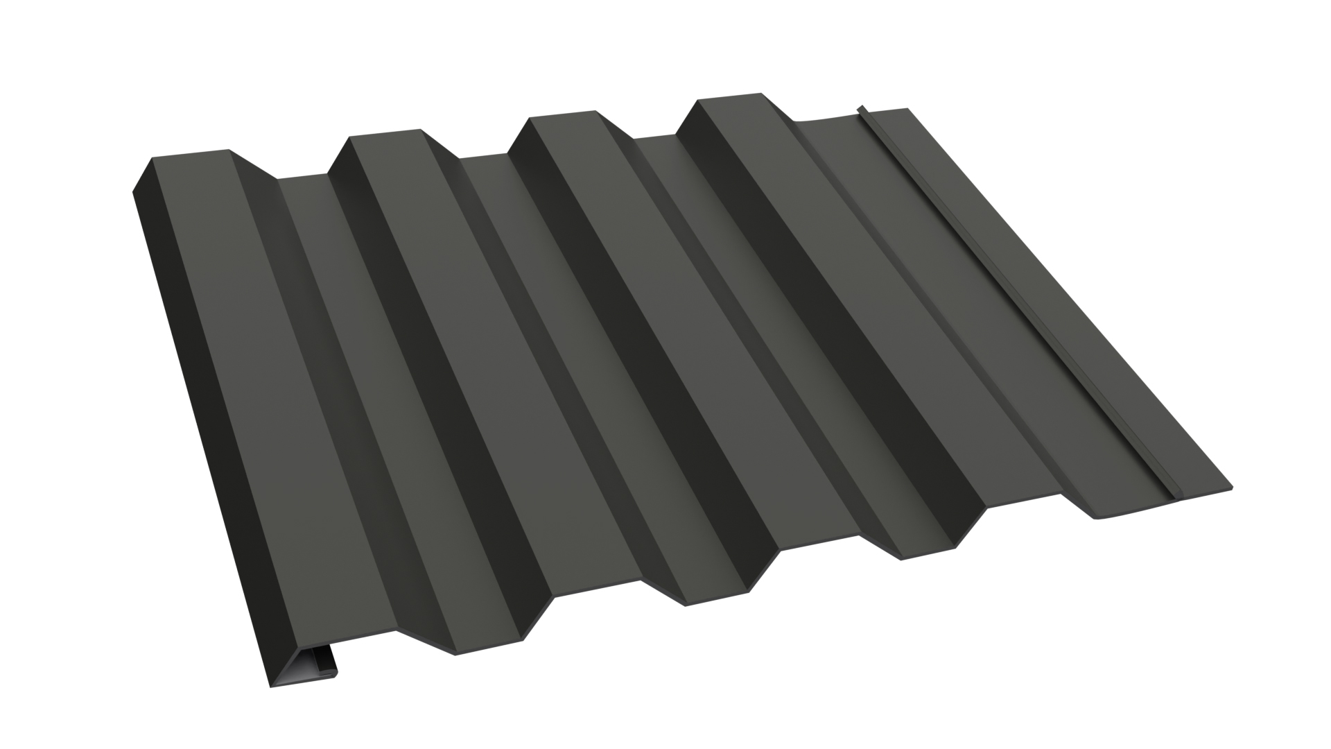 Dark Bronze Kynar Coil, Flats, Metal Roofing