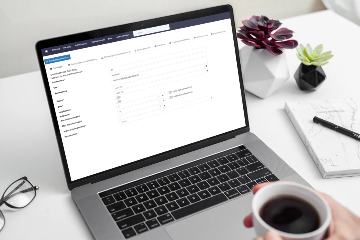 Schulungsverwaltung