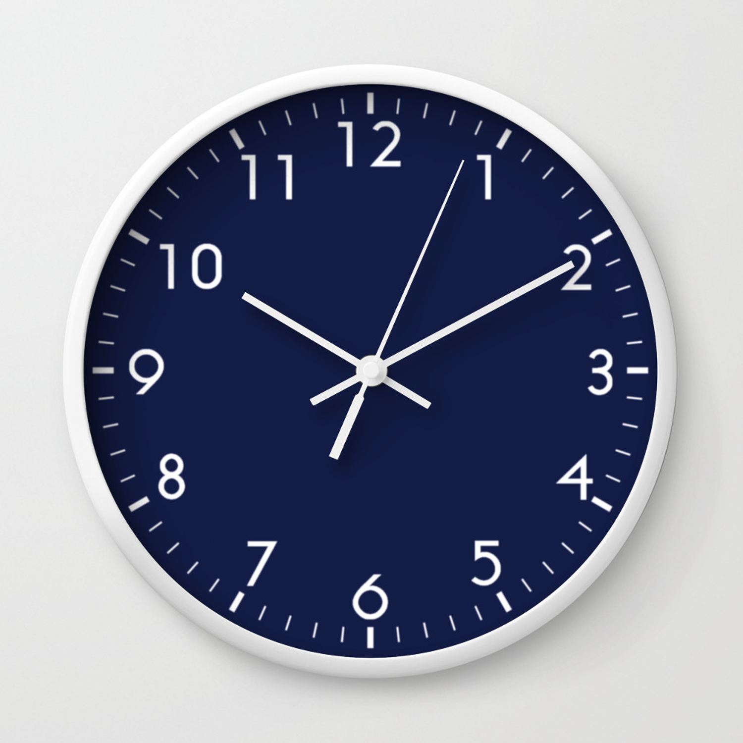 blue clock