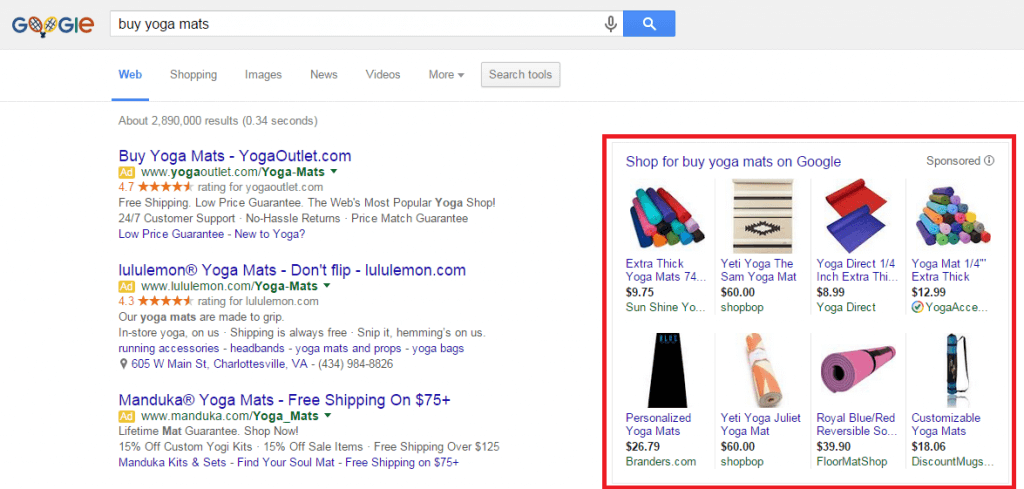 research competitors Google shopping campaigns
