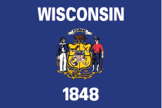 Wisconsin State Flag