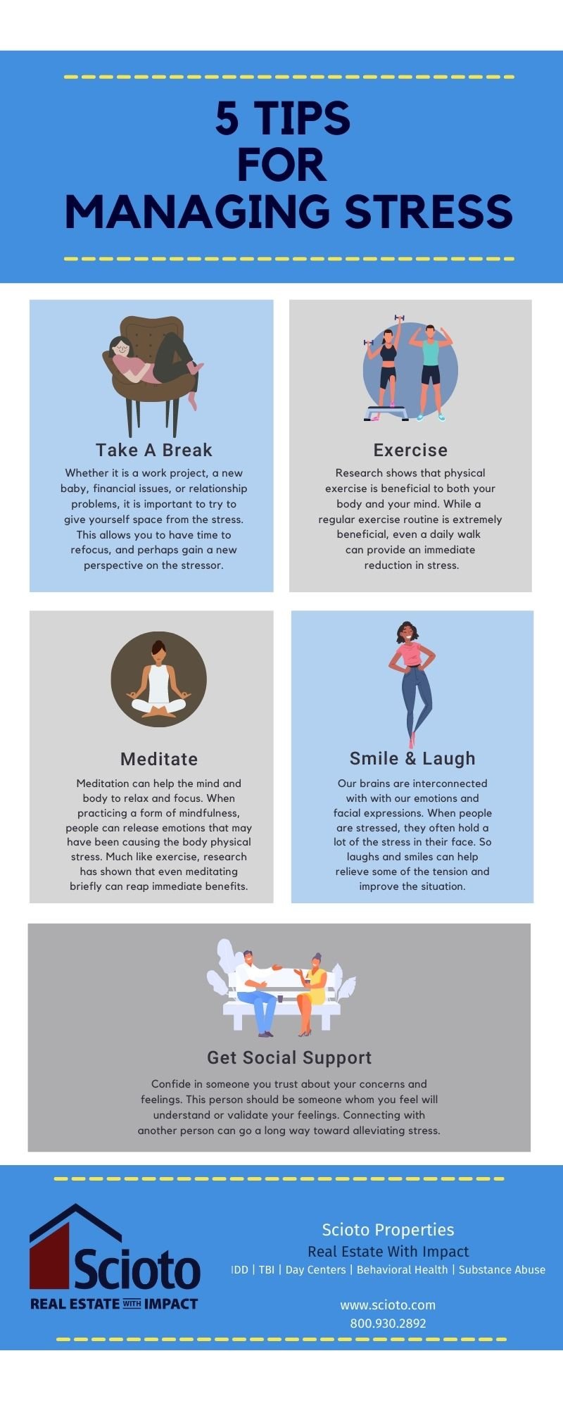 5 tips for managing stress