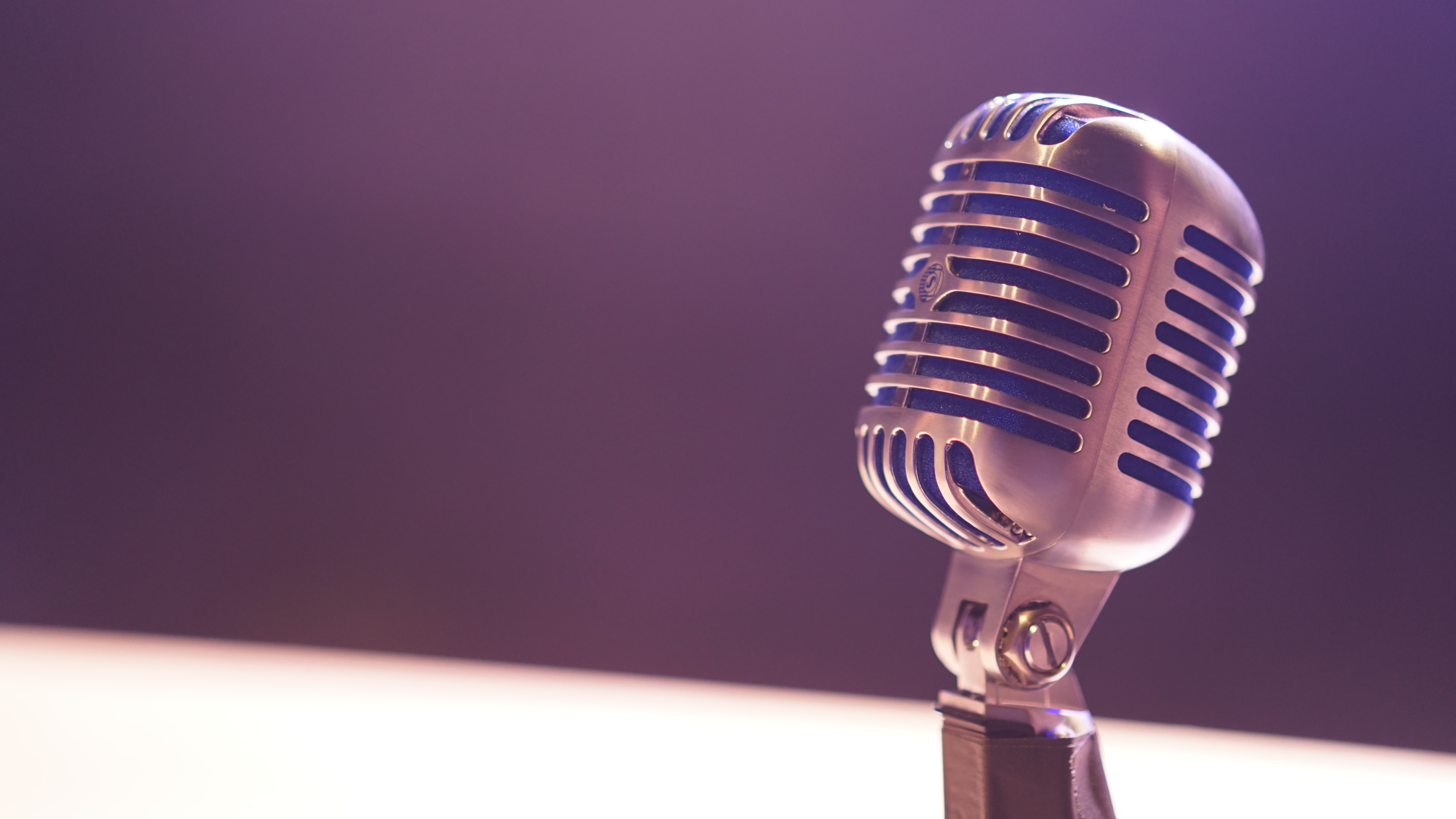 micrófono podcast