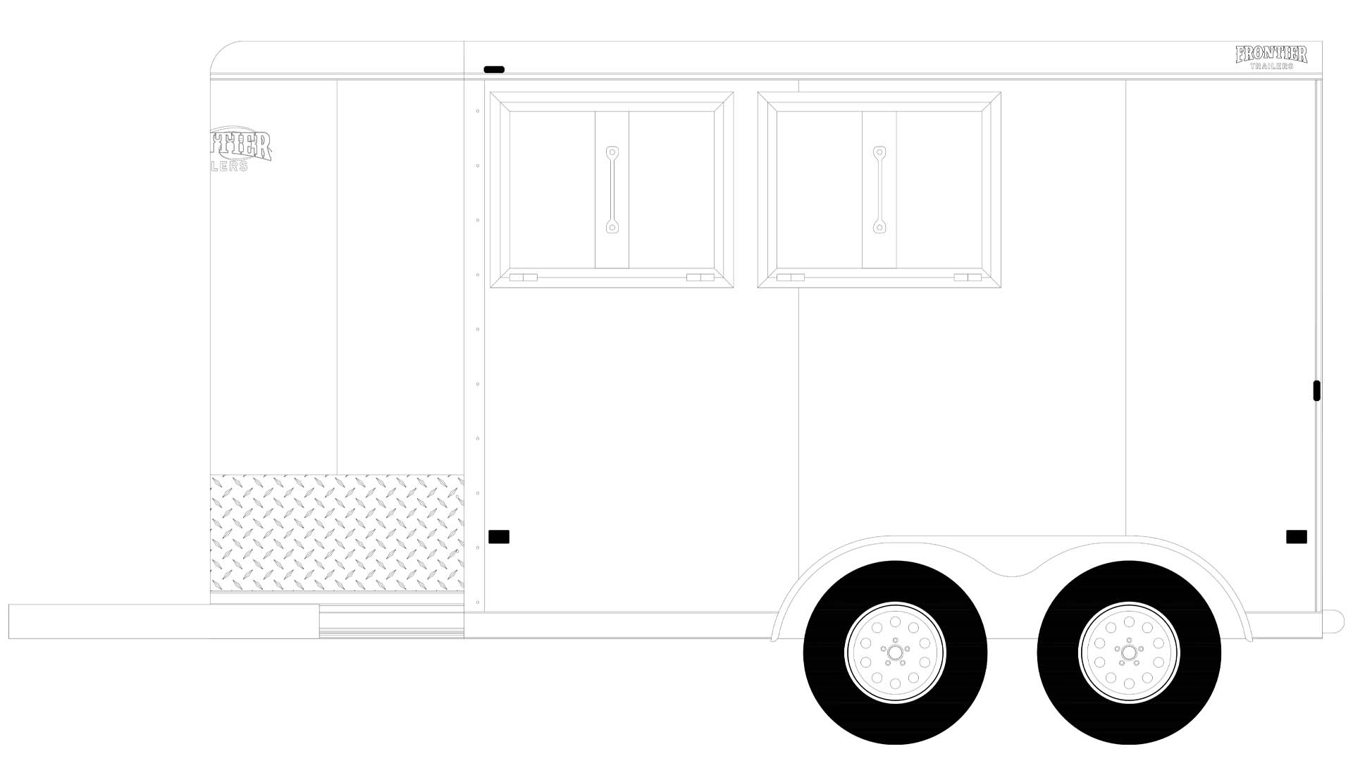 Frontier Strider 2 Horse BP Driver Side