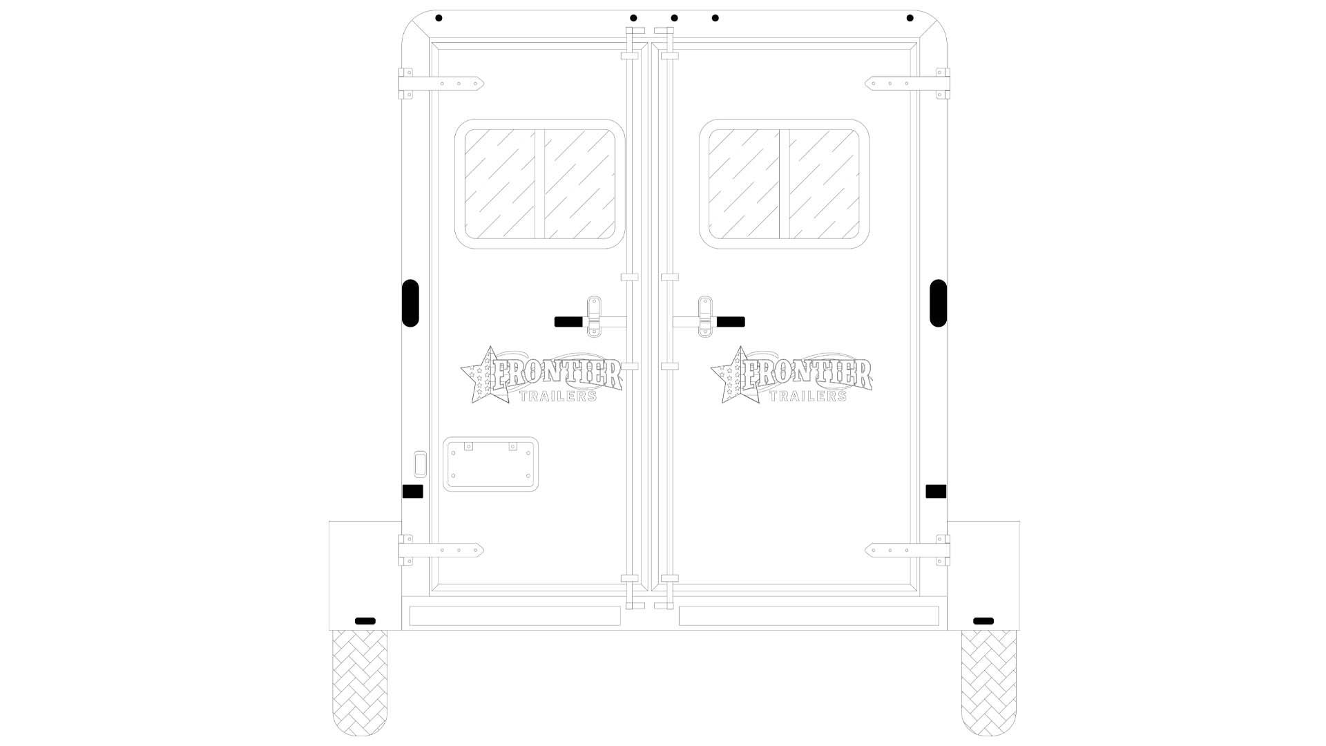 Frontier Strider 2 Horse BP Rear