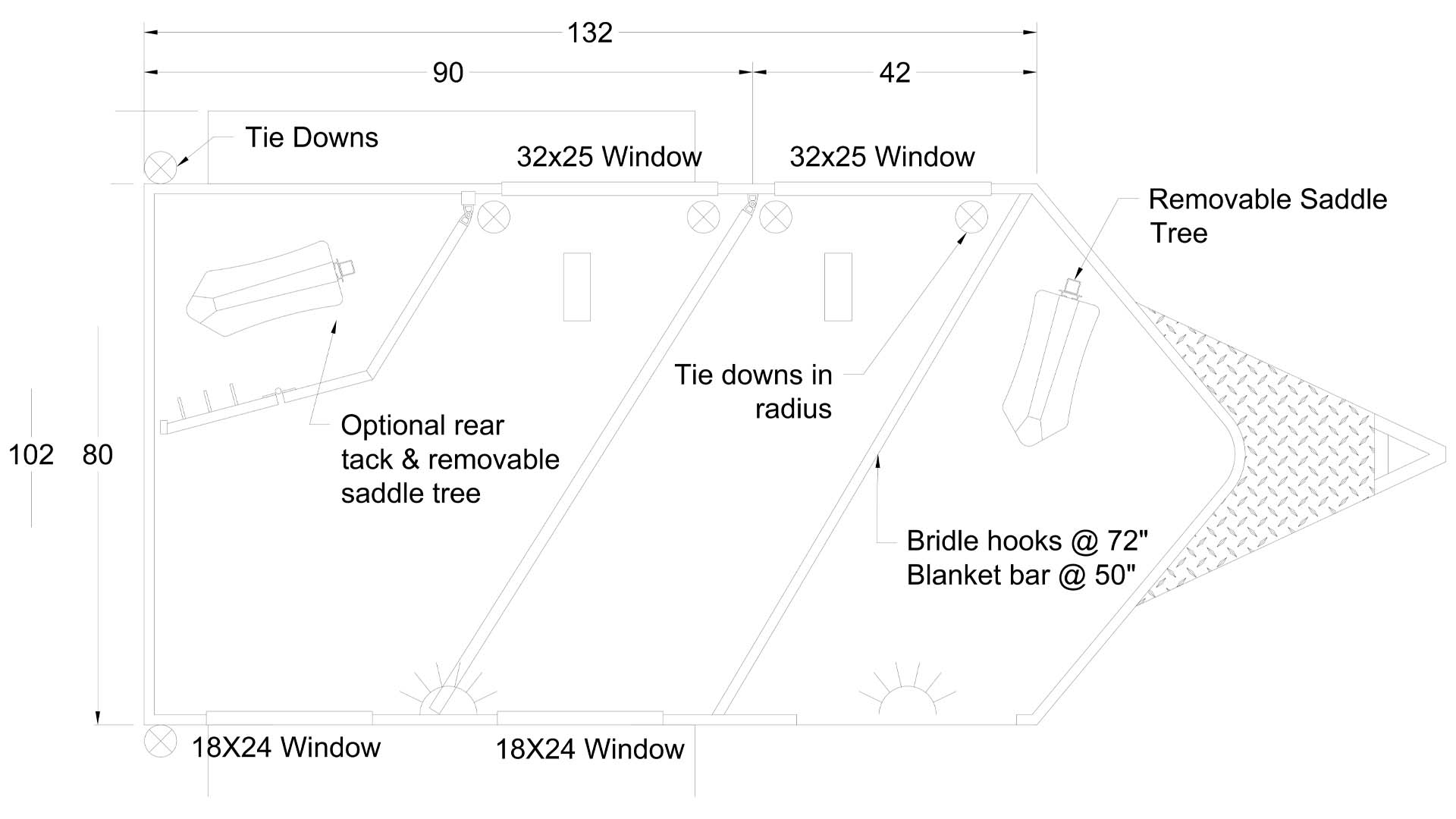 Frontier Strider 2 Horse BP Spec