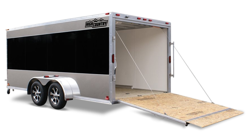 Aluminum Enclosed Motorcycle Haulers: High Country Trailers