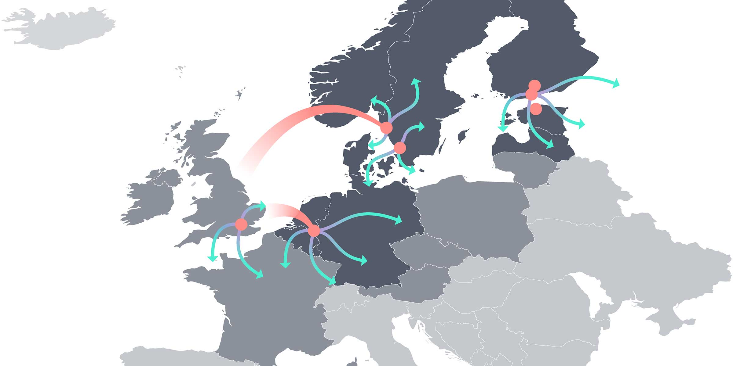 OGOship warehouses in Europe