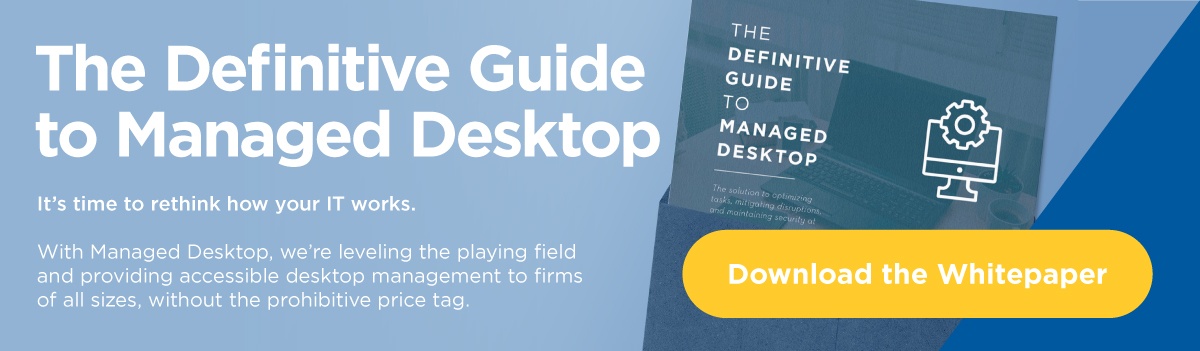 Infographic: Managed Desktop - Kraft Kennedy