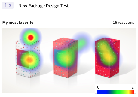 image example  of SightX heat mapping question type 