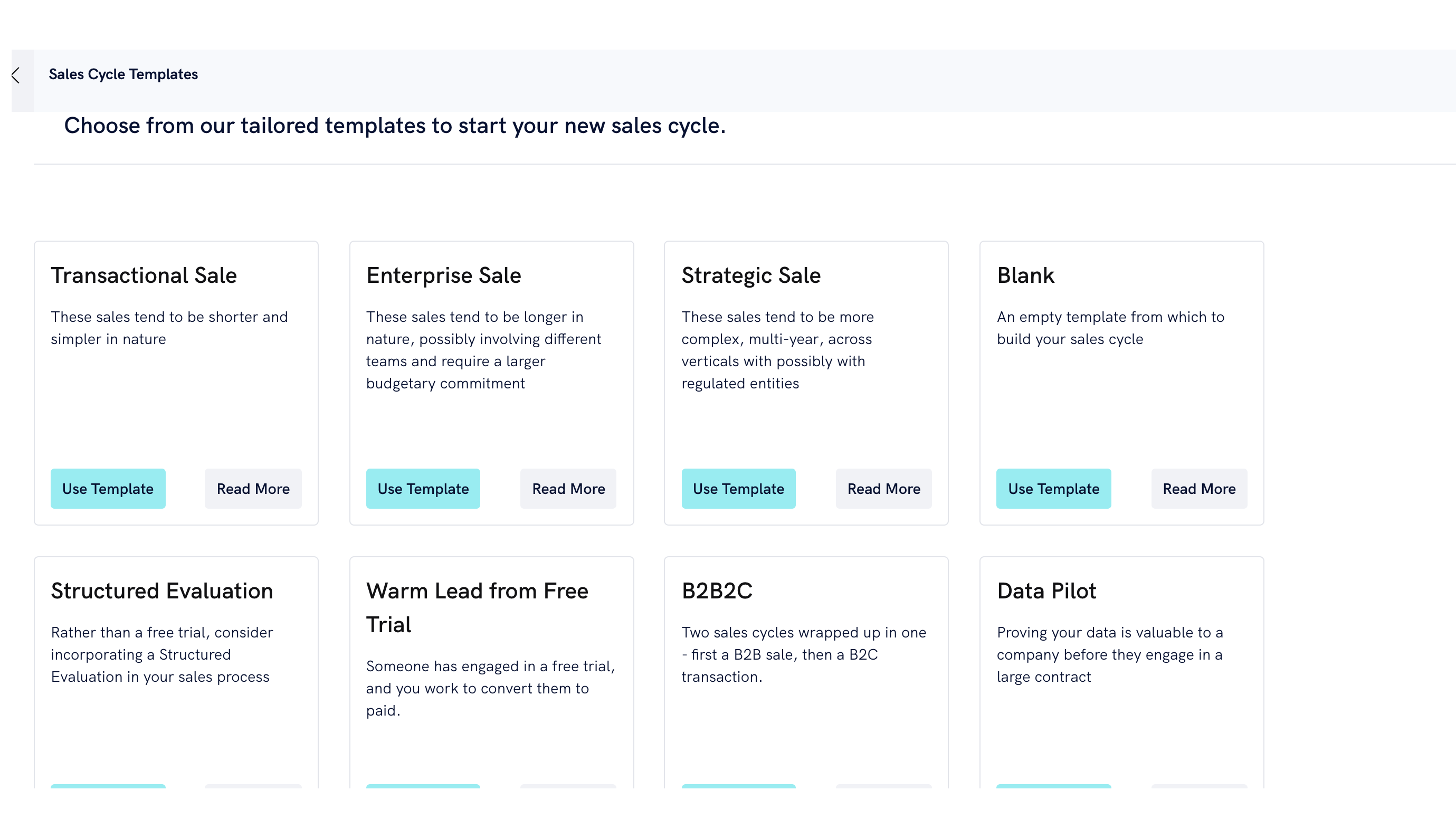 Sales Best Practice Templates to Build Out Sales Steps