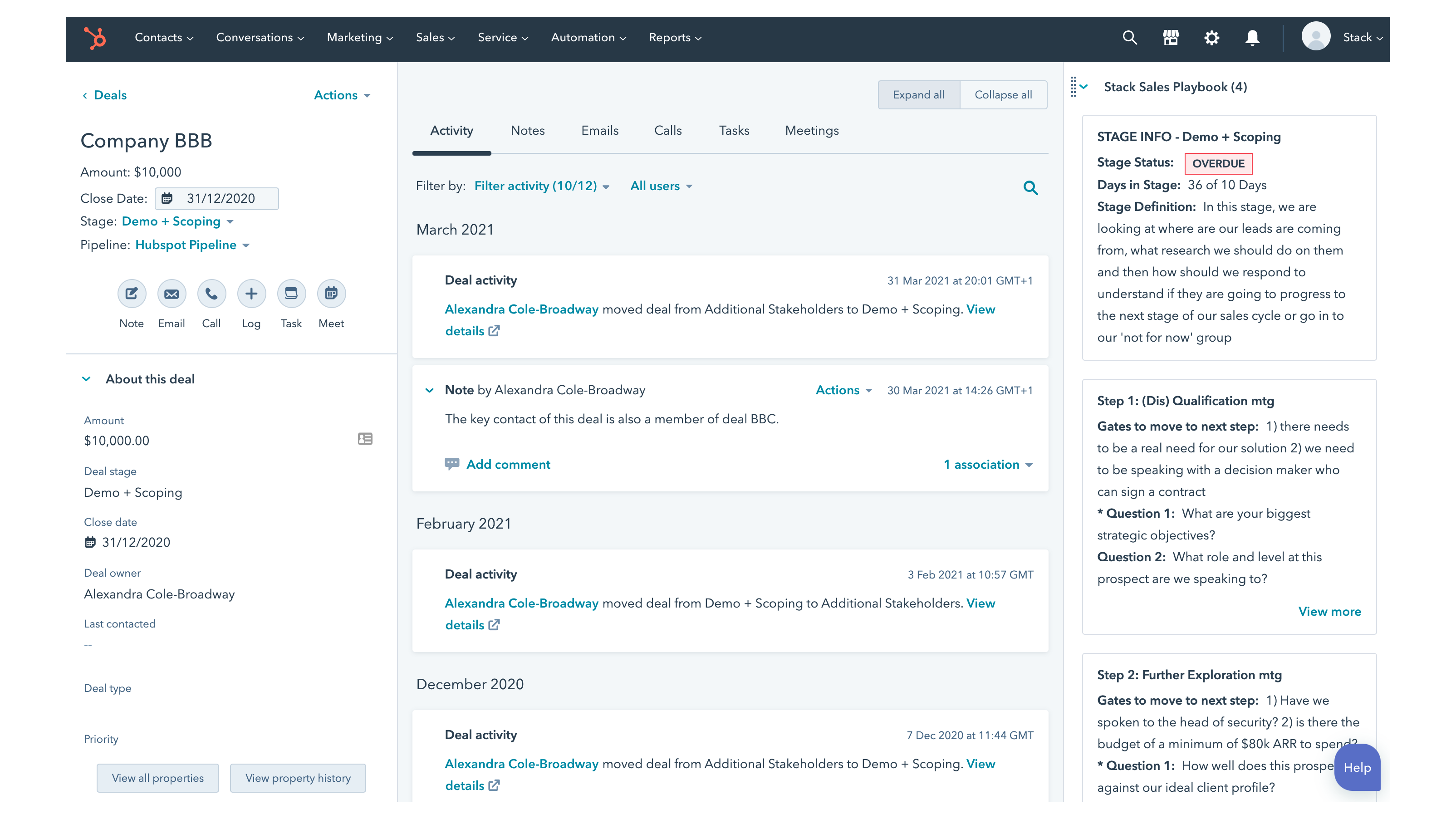 Embed Sales Playbooks (Custom Deal Info)