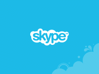 Skype logo GIF