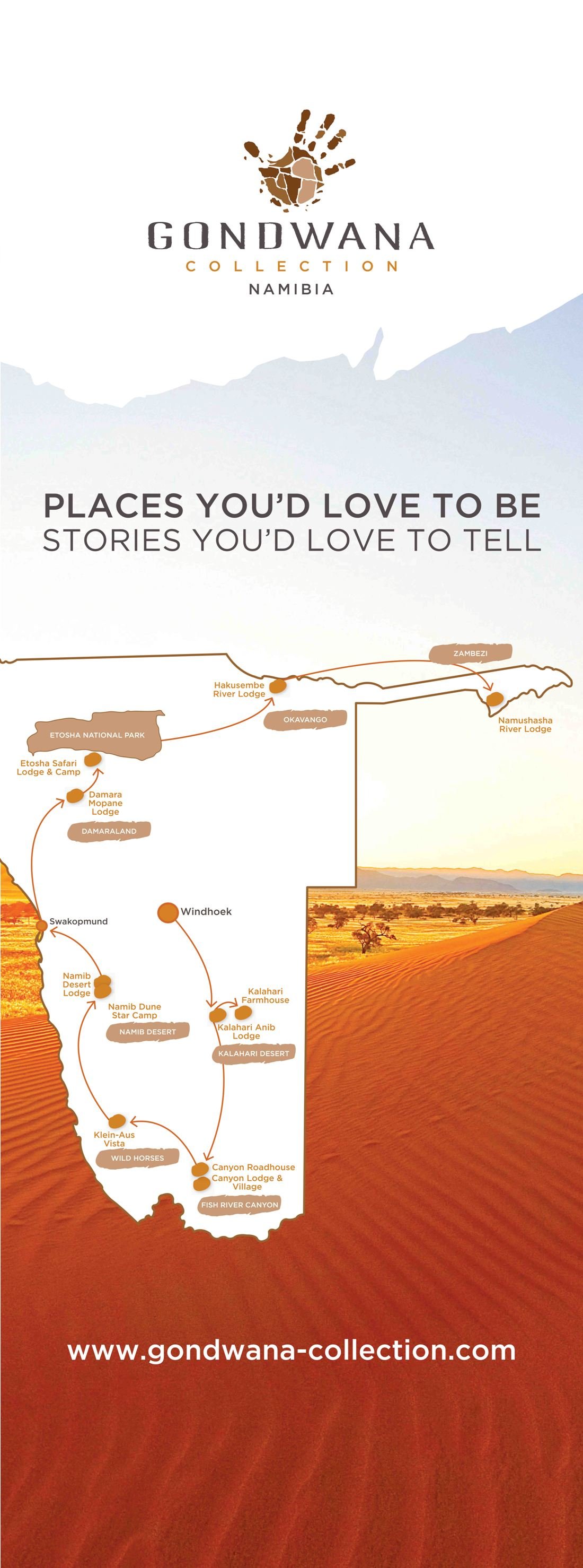 Gondwana Lodges Namibia Map Can I Travel Namibia With My Sedan?