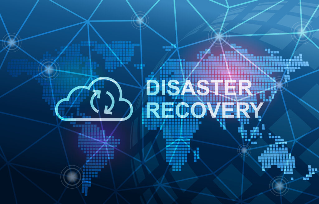 Global disaster recovery map