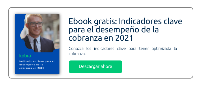 Descarga ebook Indicadores clave para el desempeño de la cobranza en 2021