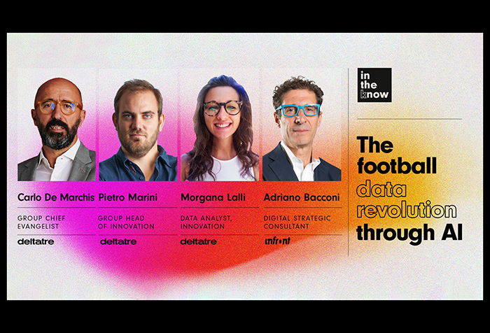 The football data revolution through AI – Webinar cover